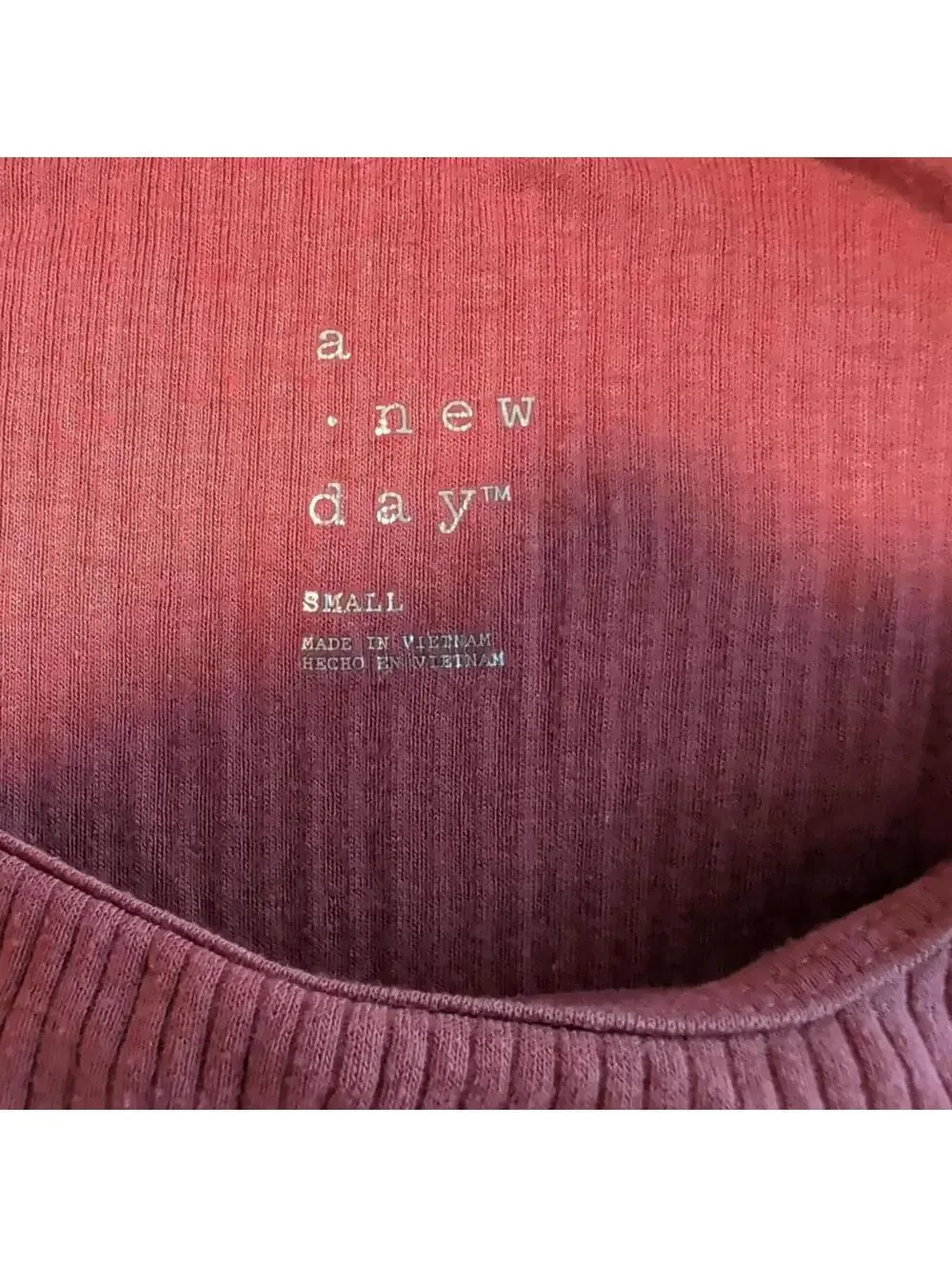 A New Day Women's Pink and Red Shirt - Picture 2 of 2